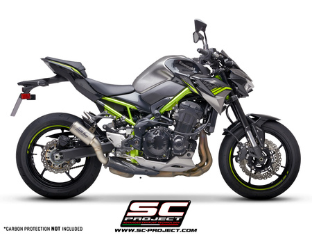 SC-Project tłumik końcowy CR-T tytan z siatką Kawasaki Z900 (2017-2019)