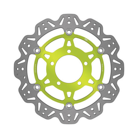 EBC Tarcza hamulcowa motocyklowa VR4161GRN VEE, zielona
