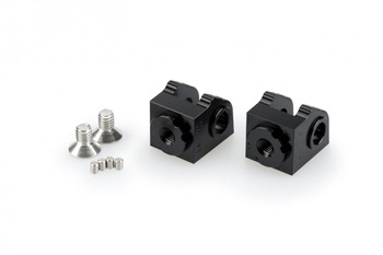 Mocowanie sportowych podnóżków PUIG 20453 (przód, do przesunięcia) Czarny (N) 20453N