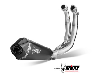 Mivv Układ wydechowy Delta Race Inox Nero Aprilia RS 660 2020-2025