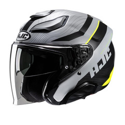 KASK HJC F31 NABY GREY/BLACK