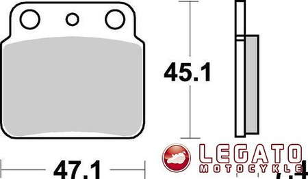 KLOCKI HAMULCOWE SBS 649 SI