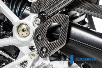 Osłona pięty lewa - bmw r 1250 gs od 2019, czarna ILMBERGER FSL.032.GS19T.K