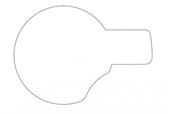 Osłona wyświetlacza do Triumph Scrambler 400X / Speed 400 Przezroczysty (W) 22130W