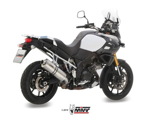 Mivv Tłumik końcowy OVAL stal nierdzewna SUZUKI V-STROM 1000 2014-2020