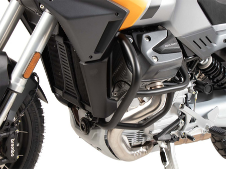 Engine protection bar black for Moto Guzzi Stelvio (2024-)