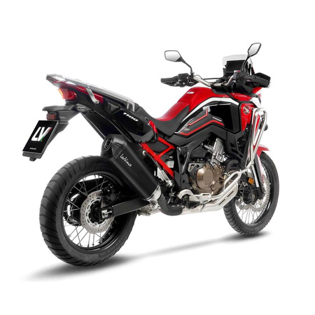 LEOVINCE Tłumik Końcowy LV-12 R Black Edition Honda CRFL 1100 Africa Twin 2020-2023