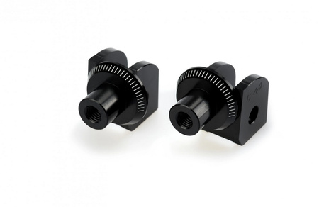 Mocowanie sportowych podnóżków PUIG 8877 (przód) Czarny (N) 8877N