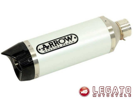 Układ wydechowy Arrow Street Thunder Aluminium White Yamaha XJ6 2009-2015