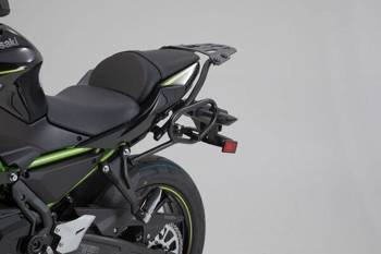 STELAŻ BOCZNY SLC LEWY SW-MOTECH KAWASAKI Z650 (16-)/NINJA 650 (16-) BLACK
