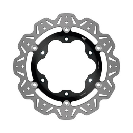 EBC Tarcza hamulcowa motocyklowa VR629BLK VEE, czarna