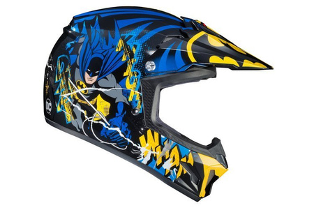 Kask Motocyklowy HJC Junior CL-XY II Batman Dc Comics Grey