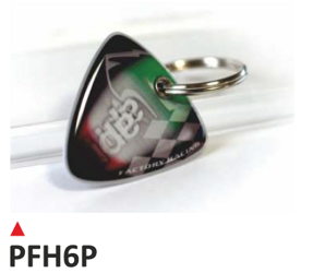 ONEDESIGN Dwustronny wypukły brelok na klucze - Aprilia