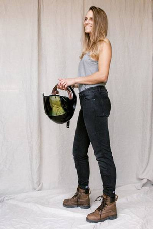 SPODNIE JEANS BROGER FLORIDA LADY WASHED BLACK W29L