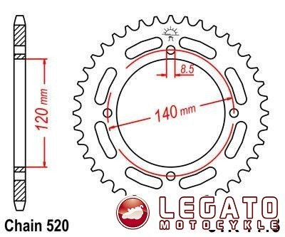 ZĘBATKA NAPĘDOWA JT TYŁ