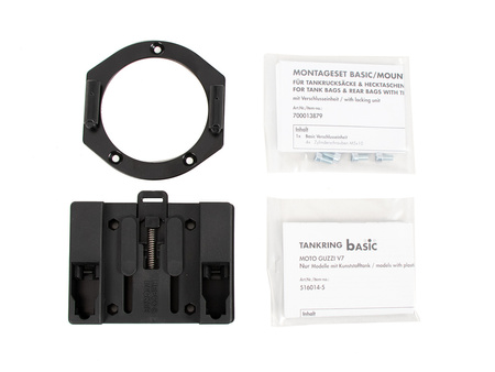Tankring BASIC incl. fastener for tankbag for Moto Guzzi V 7 Cafe classic/Classic/Special (2008-2014)(Kunststofftank)