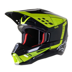 KASK ALPINESTARS S-M5 BEAM BLACK/ANTHRACITE/YEL FL GLOSSY