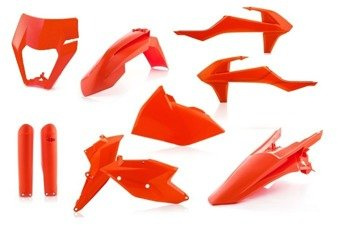 ACERBIS KTM PEŁNY ZESTAW PLASTIKÓW BIG EXC/EXCF 2017-2019 KOLOR CZARNY