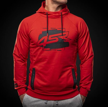 BLUZA Z KAPTUREM 4SR HOODIE DRIFT RED