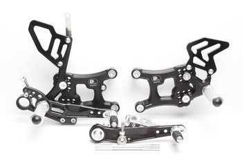 PP Tuning sportowe sety podnóżków Yamaha YZF-R6 2017-2020 Reverse shifting Full Racer