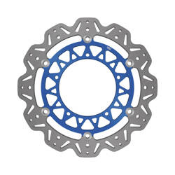 EBC Tarcza hamulcowa motocyklowa VR2124BLU VEE, niebieska