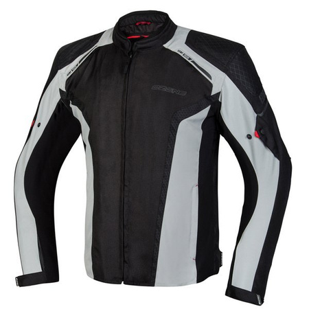 Motocyklowa Kurtka Tekstylna Ozone Edge Ii Black/Grey