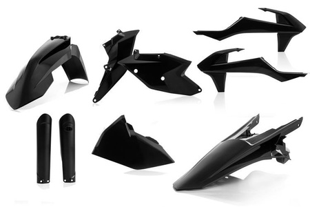 ACERBIS KTM PEŁNY ZESTAW PLASTIKÓW EXC/EXCF 2017-2019 KOLOR CZARNY