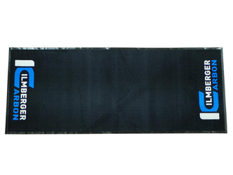 Dywan warsztatowy do motocykla Merchandise Merchandise 95x240 cm - czarny ILMBERGER TEP.002