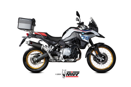 Mivv tłumik końcowy DAKAR BLACK STAINLESS STEEL BMW F 850 GS 2018-2024