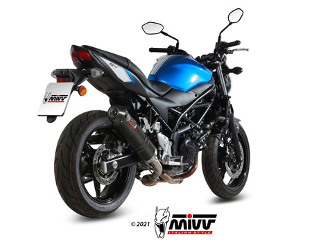 MIVV Tłumik Końcowy Oval Carbon Suzuki SV650 2016-2024