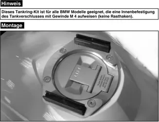 BMW R 1200 R/Classic (2011-2014) Tank ring Lock it