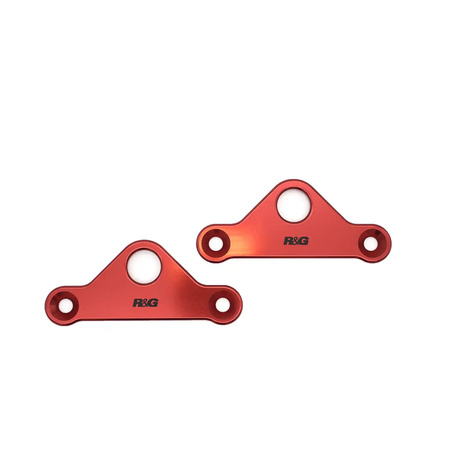 UCHWYTY NA PASY TRANSPORTOWE RG RACING HONDA CBR1000RR-R Fireblade & Fireblade SP ’20- RED