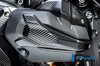 Osłona prawej nasadki świecy zapłonowej - matowa, karbonowa BMW R 1300 GS od 2023 ILMBERGER CM.ZAR.027.R23GS