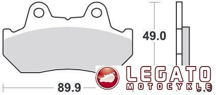 KLOCKI HAMULCOWE SBS 572 LS