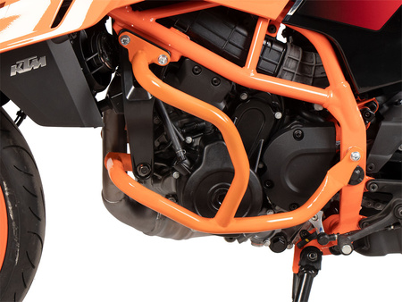 Engine protection bar - orange for KTM 390 Duke (2024-)