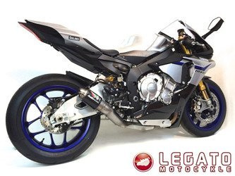 Tłumik końcowy + decat Austin Racing YAMAHA R1 2015-2017 GP2R