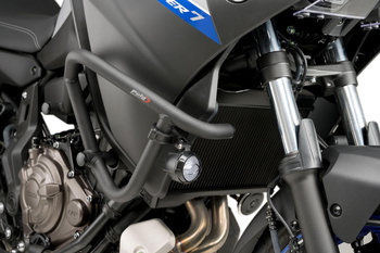 Halogeny PUIG Beam 2.0 LED (2x 15W / 2x 1000 lumenów, homologowane) Czarny (N) 20755N