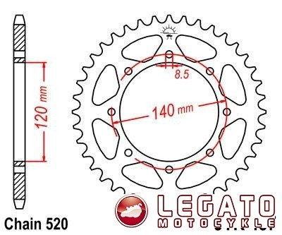 ZĘBATKA NAPĘDOWA JT TYŁ