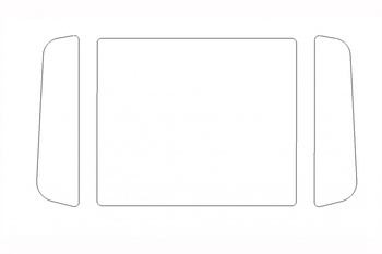 Osłona wyświetlacza do Yamaha XSR900 22-24 Przezroczysty (W) 21555W