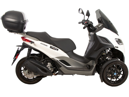 Adapter plate black for universal topcases with universal mounting plate for Piaggio MP3 310 / Sport (2024-)