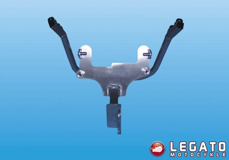 Stelaż przedni sportowy Motoholders Suzuki GSX R 600/750/04-05 srebrny