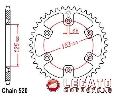 ZĘBATKA NAPĘDOWA JT TYŁ
