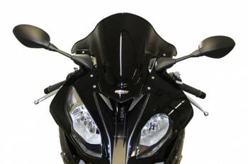 MRA Szyba motocyklowa BMW S1000 RR /HP4, K10, 2015-2018, forma R, czarna