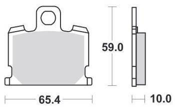 KLOCKI HAMULCOWE SBS 547 HF