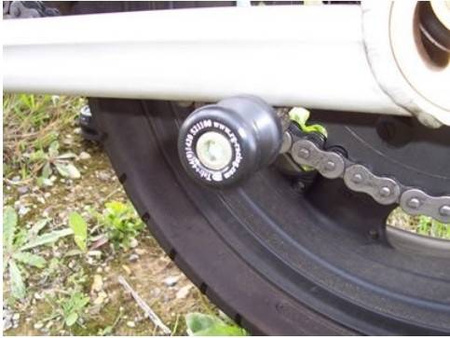 ROLKI WAHACZA M10 ZX6 '07- / ZRX1100/1200 BLACK R&G