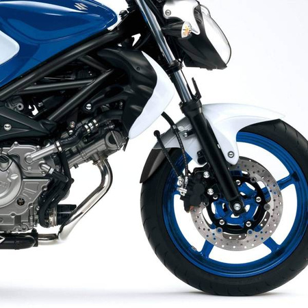 Przedłużenie błotnika do Suzuki SFV650 Gladius 09-15 (przednie) Czarny (N) 9832N