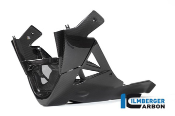 Bellypan 3-częściowy - carbon do motocykla Aprilia Tuono V4 (2017-2018) ILMBERGER VEU.017.TUV47.K
