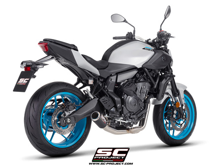 SC PROJECT Układ Wydechowy CR-T Carbon Yamaha MT-07 2025-2026