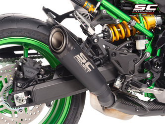 SC-Project tłumik końcowy S1 TITANIUM Black Kawasaki Z900 2025+