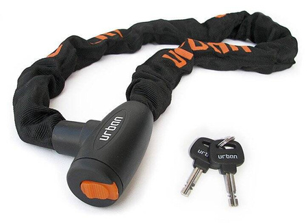 Zabezpieczenie z łańcuchem Urban ø8 mm dł.100 cm